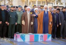 گزارش تصویری |  مراسم تشییع پیکر شهید مدافع حرم محمد قنبریان  